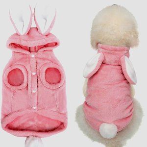 Sweatshirt w/Hoodie Rabbit Ears Premium Padded Pullover- Small Dogs- Large